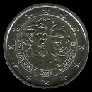2 euro commemorative Belgio 2011