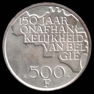 500 francs 1980