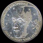 100 francs 1992 Jean Monnet avers