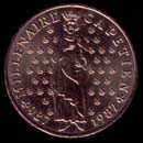 10 francs 1987 Millnaire Captien revers