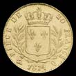 20 francs Louis XVIII buste habill
