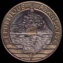 20 francs Mont Saint-Michel avers