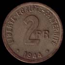 monnaies de 2 francs