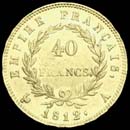 40 francs 1812