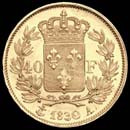 40 francs 1830
