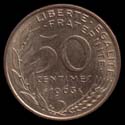 50 centimes 1963