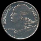 5 francs 2000 Marianne Lagriffoul du nouveau franc, 1962