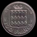 100 francs 1956