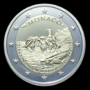 2 euro comemorativo Mnaco 2015