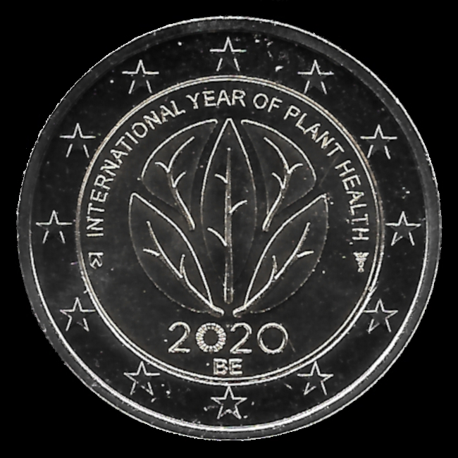 2-Euro-Gedenkmünzen Belgien 2020