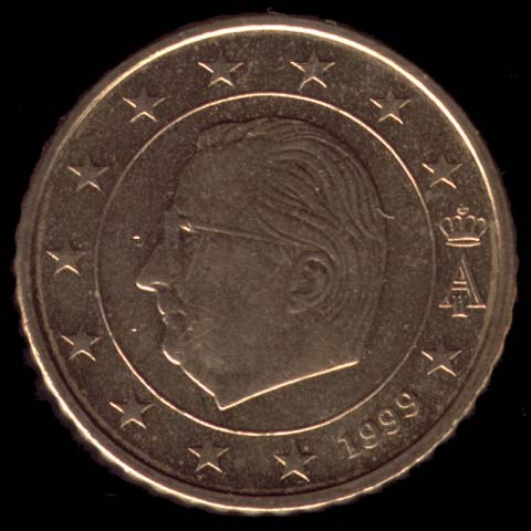 50 céntimos euro Bélgica