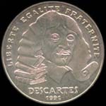 100 francs 1991 Descartes avers