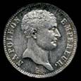 1 franc Napoléon Empereur tête de nègre avers