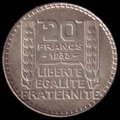 20 francs 1938