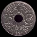 25 centimes 1914