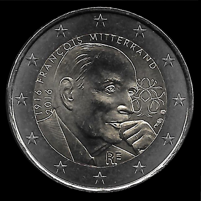 2-Euro-Gedenkmünzen Frankreich 2016
