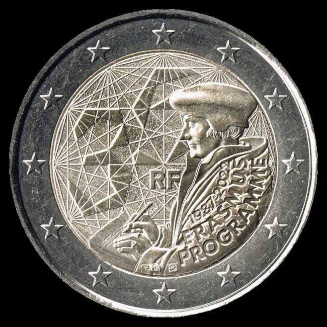 2 euro comemorativa França 2022