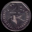 2 francs Georges Guynemer revers
