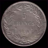 5 francs 1831