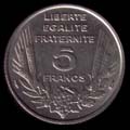 5 francs 1933