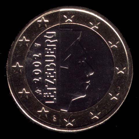 Monedas de euro de Luxemburgo