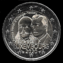 2 euro commémoratives Luxembourg 2020