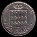 100 francs 1956