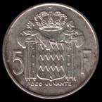 5 francs 1960